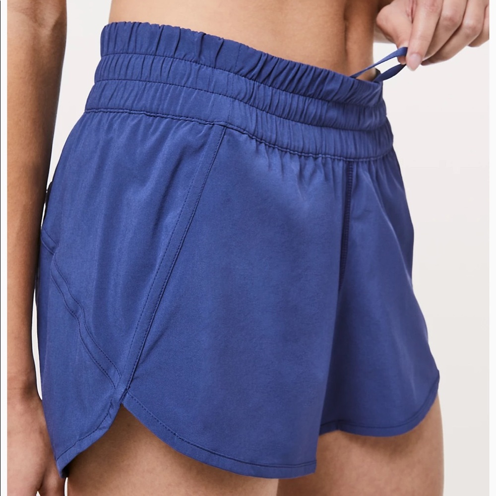 lululemon athletica Blue Athletic Shorts